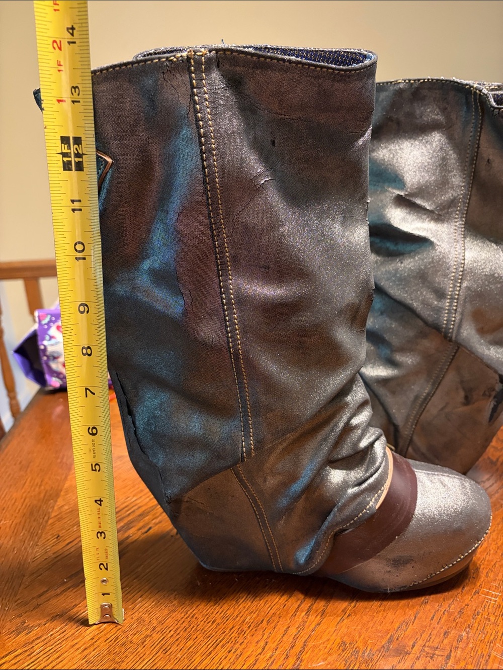 Irregular Choice longer lashes-champagne size 39.5/8.5 - Picture 5 of 9